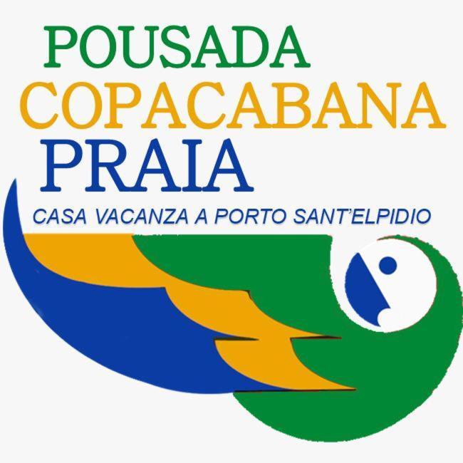 Pousada Copacabana Praia - Affittacamere - Casa Vacanza A Porto SantʼElpidio Kültér fotó